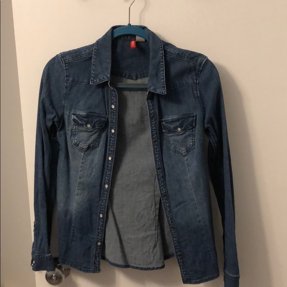 Denim top